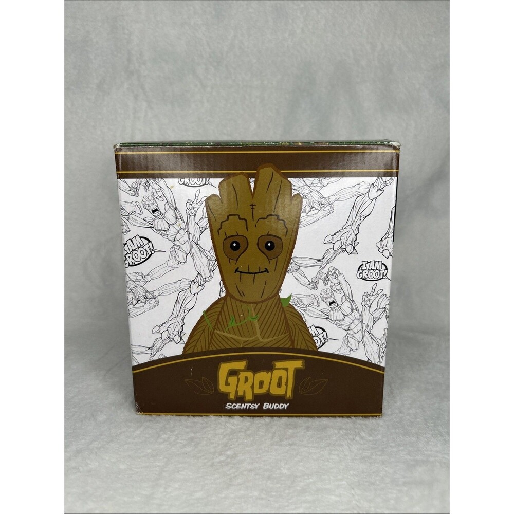 Scentsy Buddy Groot Guardians Of The Galaxy with Scent Pack